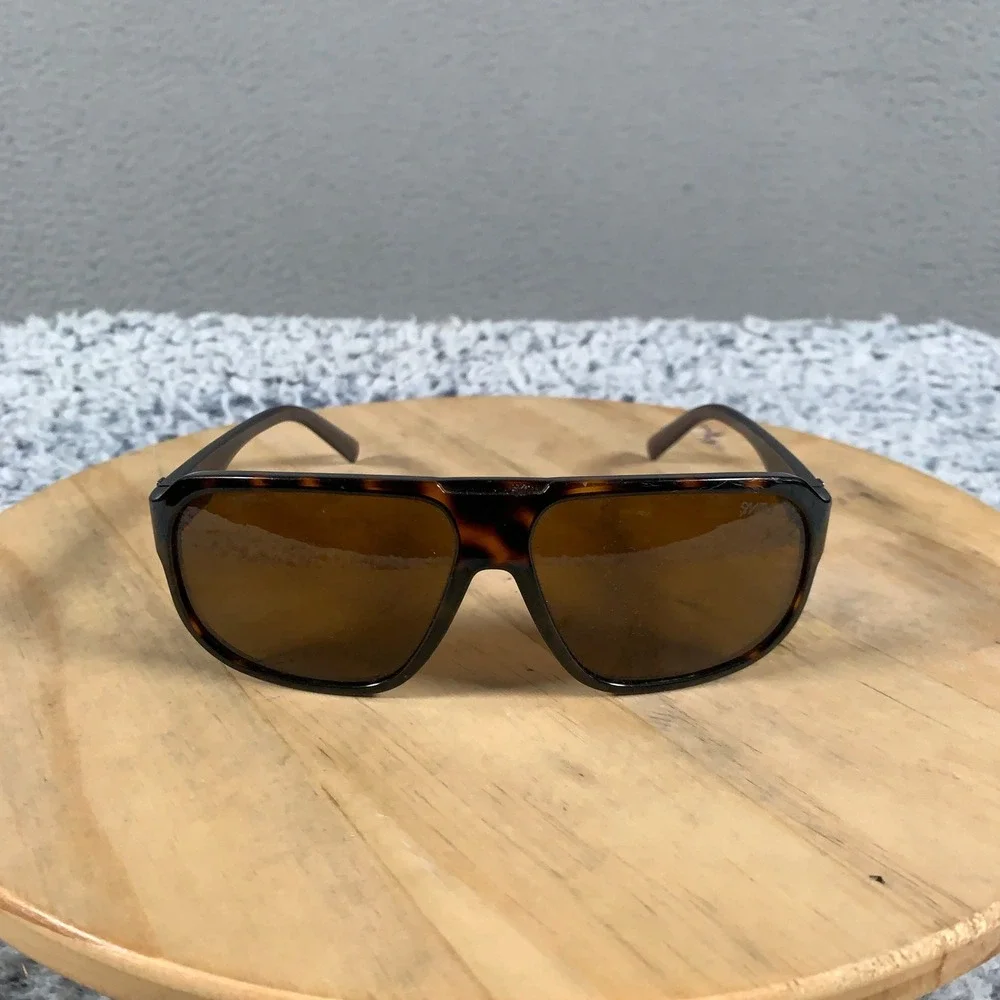 Smith Havana Sunglasses Unisex One Size Dark Tortoise Brown Polarized Flat Top
